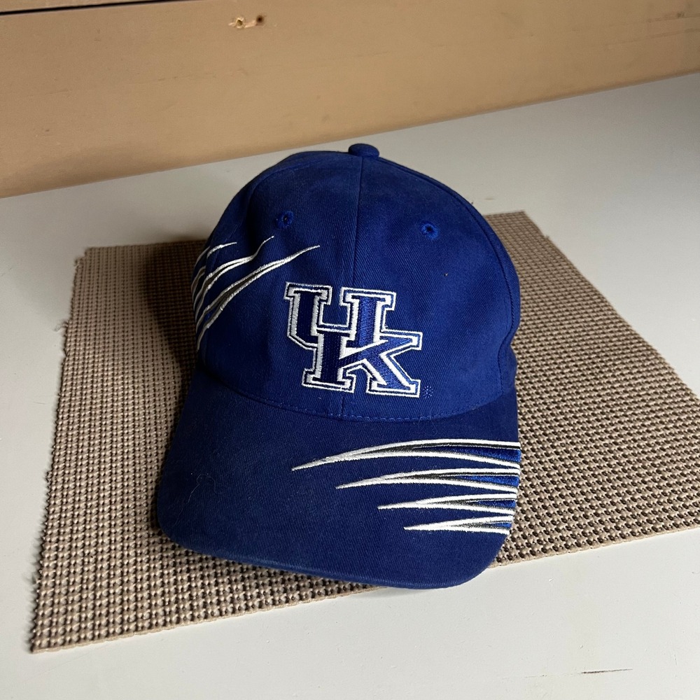 Vintage Team Starter Kentucky‎ Wildcats Hat Blue Adjustable UK Cap NCAA Baseball